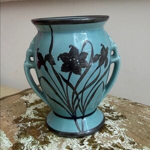 VINTAGE RARE Silver Overlay ROYAL HAEGER Vase